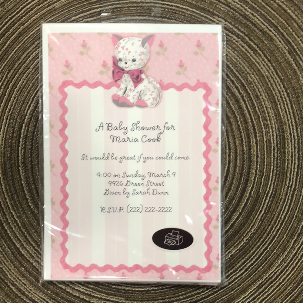 Hallmark Baby Shower Invitations Printable